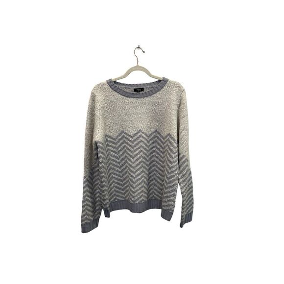 Fate Chevron Knit Sweater Cream‎ & Lavender. Size XXL NWOT - Picture 1 of 6